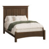 Old World Bed With Low Footboard