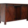 Sliding Barn 3 Door Buffet