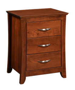 Lexington 3 Drawer Nightstand