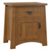 Rock Creek 1 Drawer 1 Door Nightstand