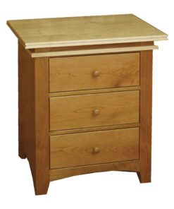 Maple Creek 3 Drawer Nightstand