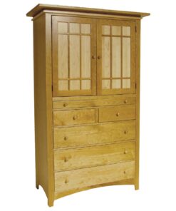 Maple Creek Armoire with Tray