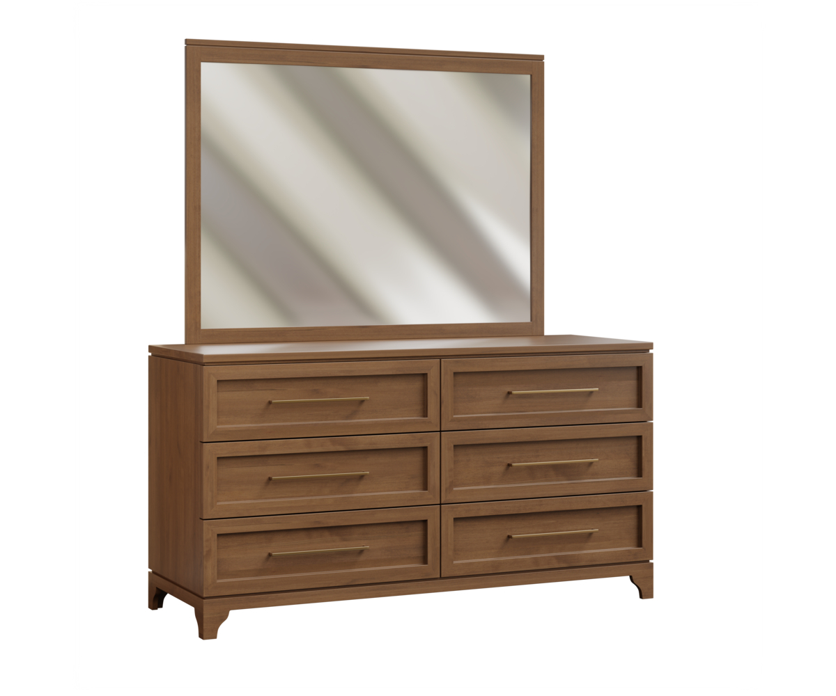 Veralux-Cali-Low-Dresser-Mirror-Brown-Maple-FC-42000-Almond