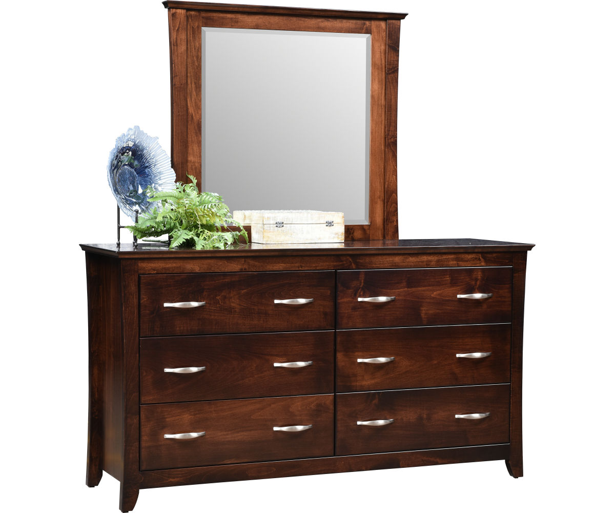 WM-1703 Dresser & 1704 Mirror