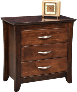 Wilmington 3 Drawer Nightstand