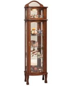 Rectangular Bonnet Top Curio