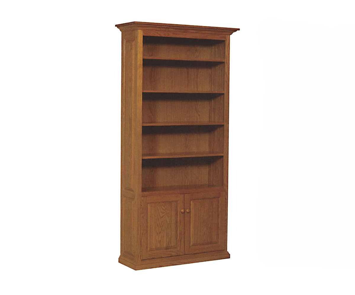 Raised-Panel-Bookcase