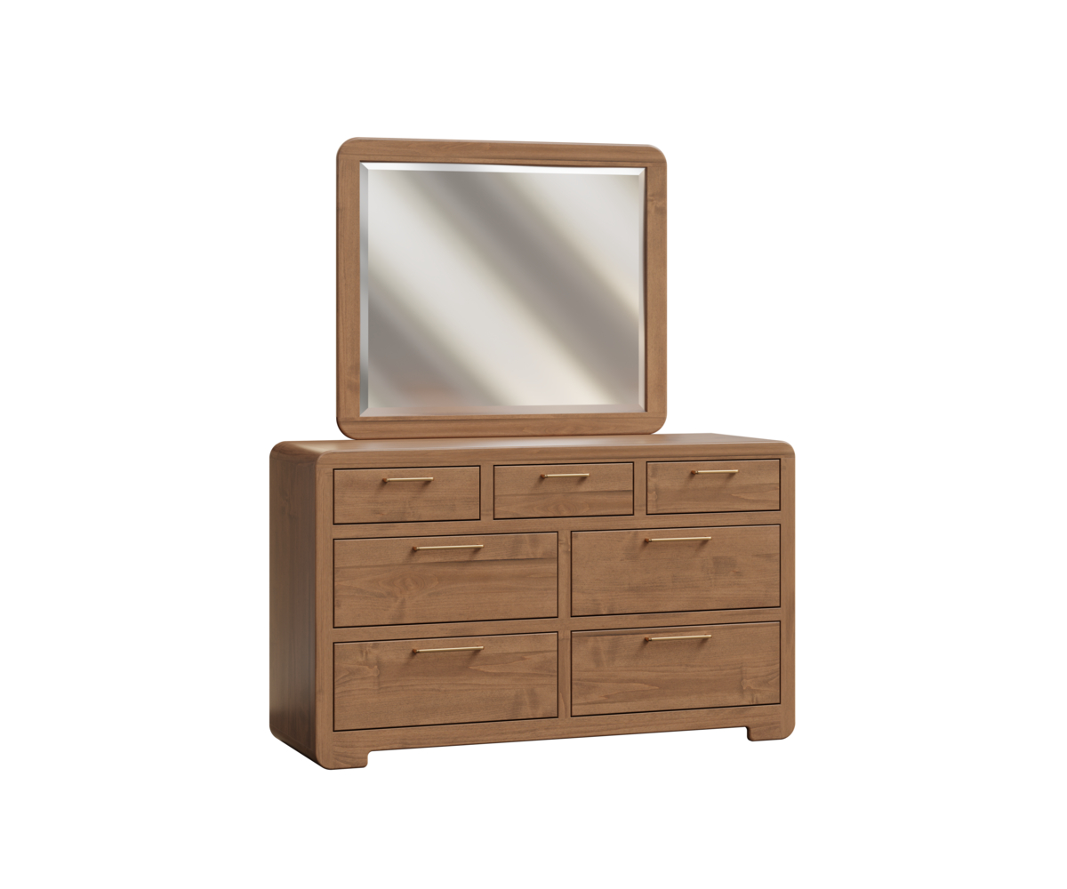 Europa-Low-Dresser-With-Mirror-Brown-Maple-OCS-Tundra