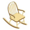 Arrow Back Child's Rocker