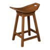 Mission Saddle Bar Stool