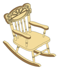 Sunrise Child Rocker