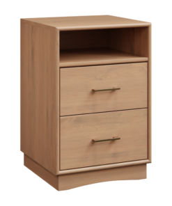 Java 2 Drawer Night Stand