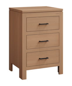 Williamsburg 3 Drawer Nightstand