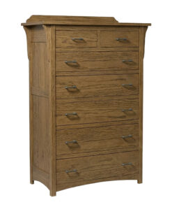 Dutch Corbel Mission Chest Of Drawers
