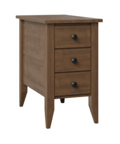 Manhattan 3 Drawer Chair Side Table