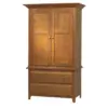 Shaker 2 Drawer Armoire