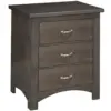 Siesta 3 Drawer Nightstand