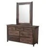 Structura Low Dresser with Mirror