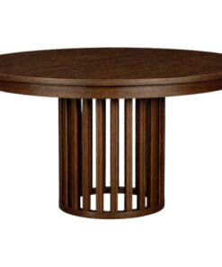 Cosmopolitan Loft 54" Round Dining Table with Skirt