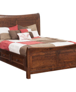 Arlington Bed with Side Storage