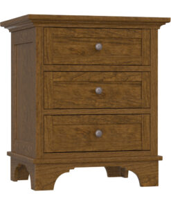 Arlington 3 Drawer Nightstand