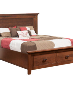 Arlington Bed with Footboard Storage