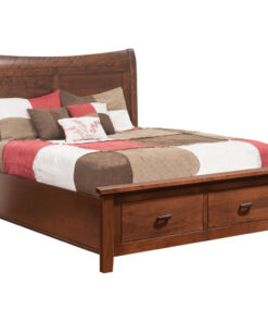 Arlington Bed with Footboard Storage