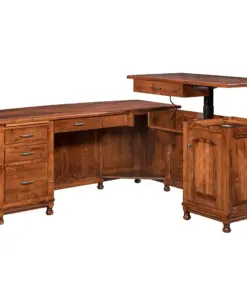 Henry Stephens L Corner Desk With Lift