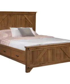 Cambridge Bed with Side Storage