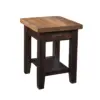 Plank Contemporary One Drawer End Table