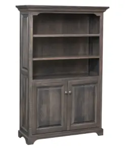 Kingston 60" Bookcase with Bottom Doors