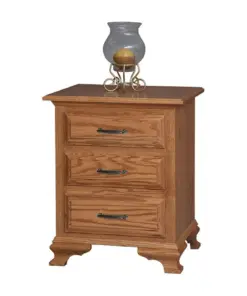 Crown Villa 3 Drawer Nightstand