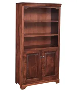 Kingston 60" Bookcase with Bottom Doors
