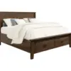 Boulder Creek Bed with Footboard Storage