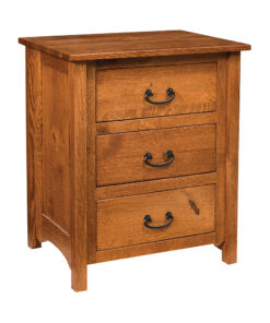 NP Mission Nightstand with Sliding Top