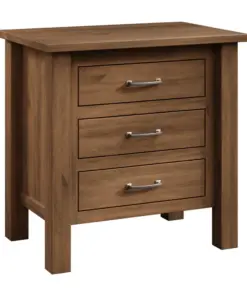 Lindholt Three Drawer Nightstand