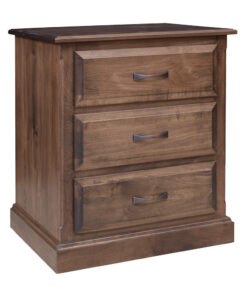 Grand Manor 3 Drawer Nightstand