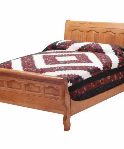 High Cathedral Raised Panel Bed