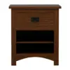 Siesta Mission 1 Drawer Nightstand