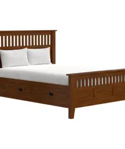 Siesta Mission Bed with Side Storage