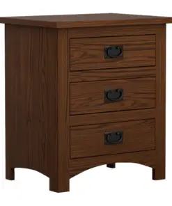 Siesta Mission 3 Drawer Nightstand