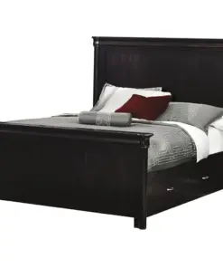 Highland Ridge Bed with Storage Rails